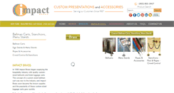 Desktop Screenshot of impactbrass.com